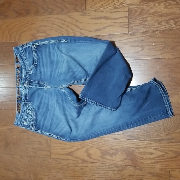 Rock Revival Capri jeans sz 33x24 - Picture 2 of 12